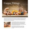 Everflow Copper CxC Long Radius Elbow Fitting with 2 Solder Cups 2-1/2'' CCLT0212